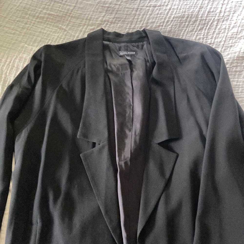 Eileen Fisher Oversized women’s Blazer Black size SP
